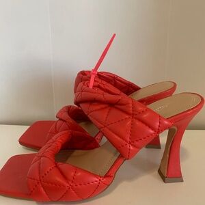 Red Leather Heels